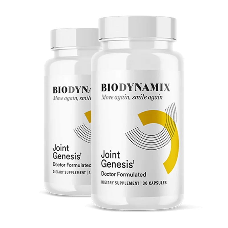 Joint Genesis Joint & Mobility Relief Supplement — 2 Bottle / 60 Day Pack